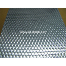 1100 H14 H24 hojas de aluminio con patrón de diamante para exportación